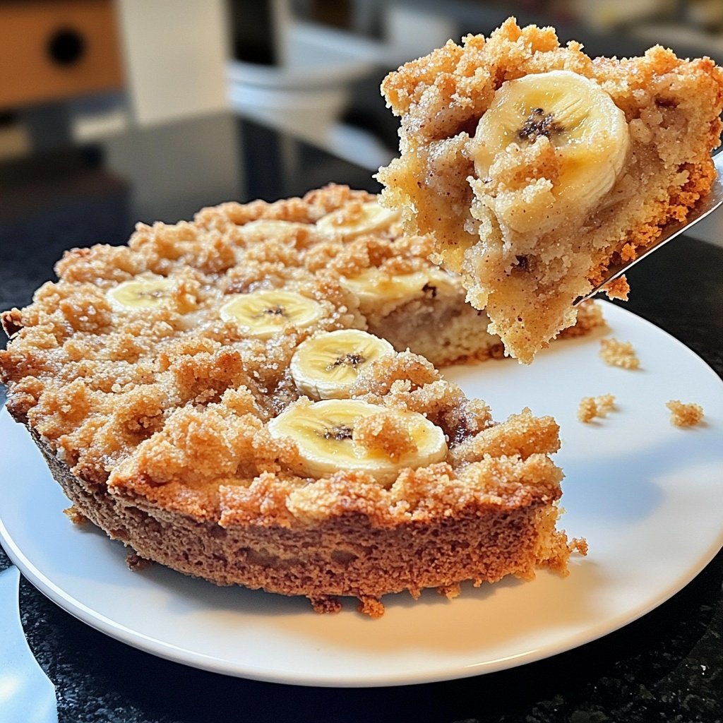 Bananenkuchen mit Streuseln