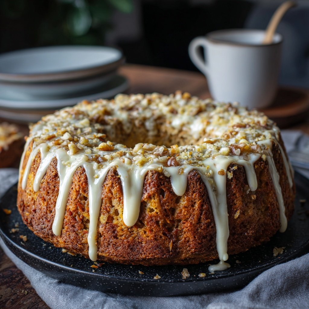 Karottenkuchen Mit Mandel Mehl