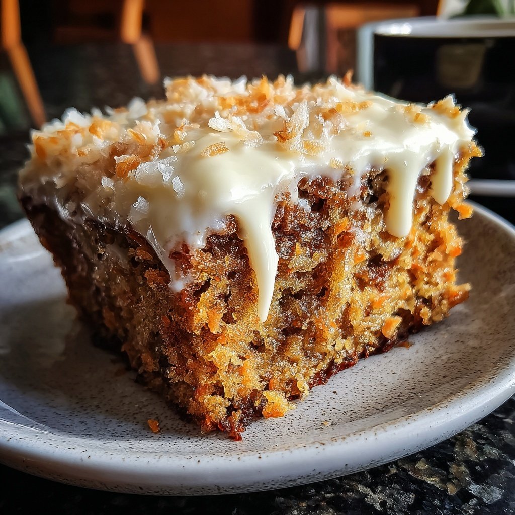 Karottenkuchen Mit Kokos