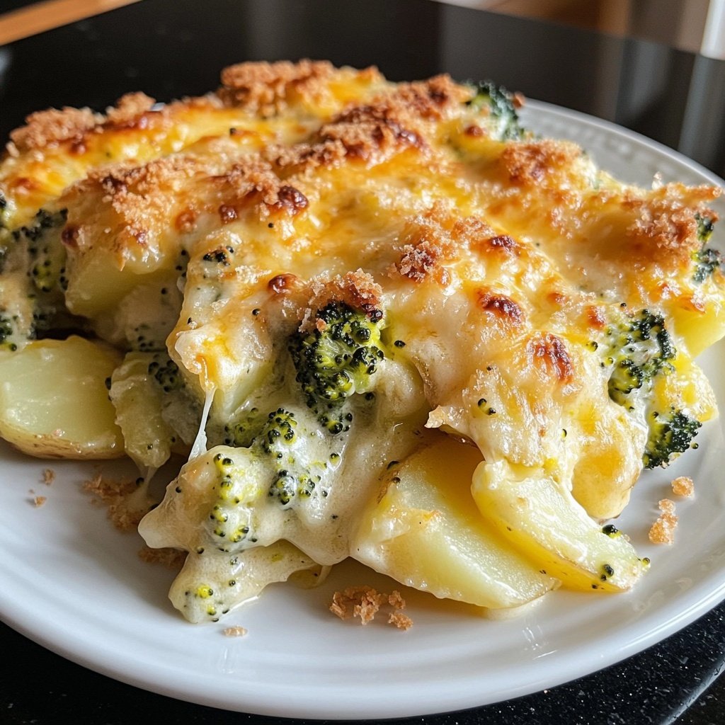 Kartoffel-Brokkoli-Auflauf