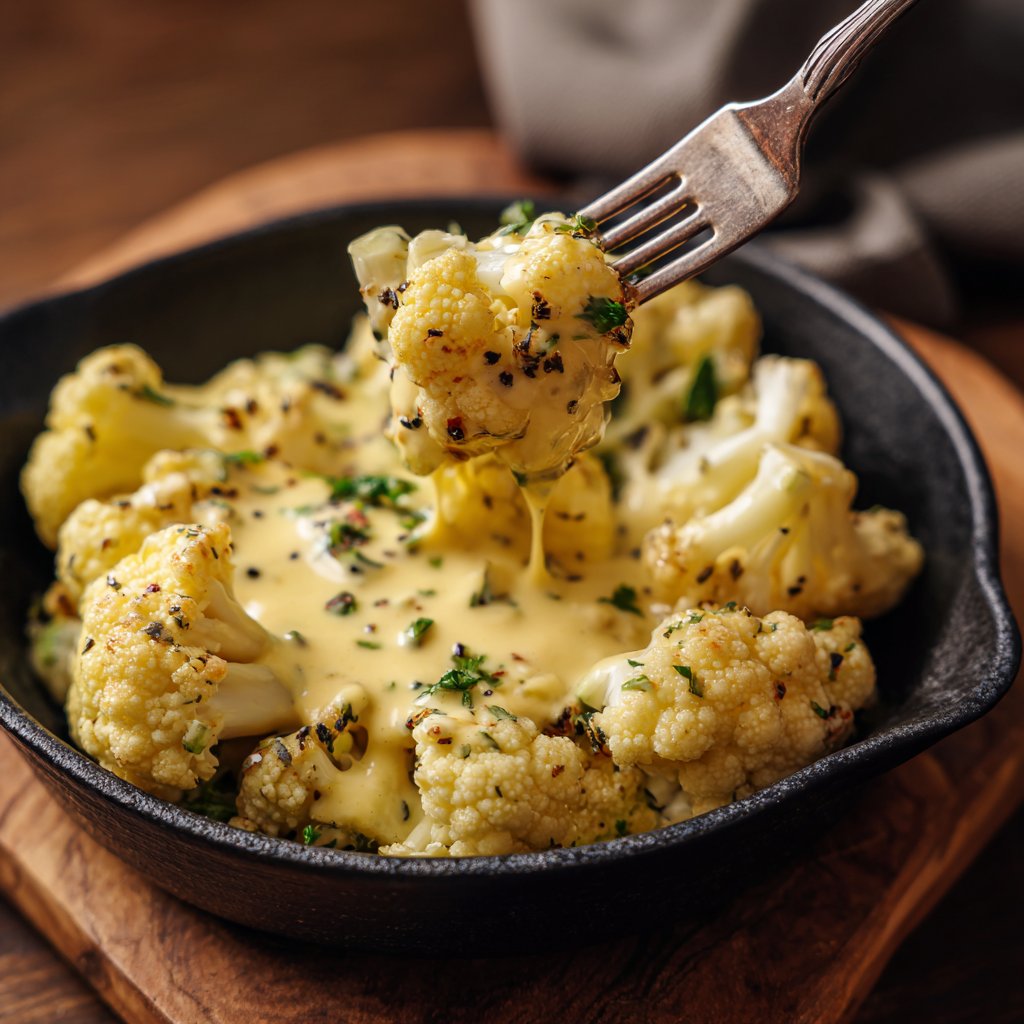 Blumenkohl mit Senfsauce