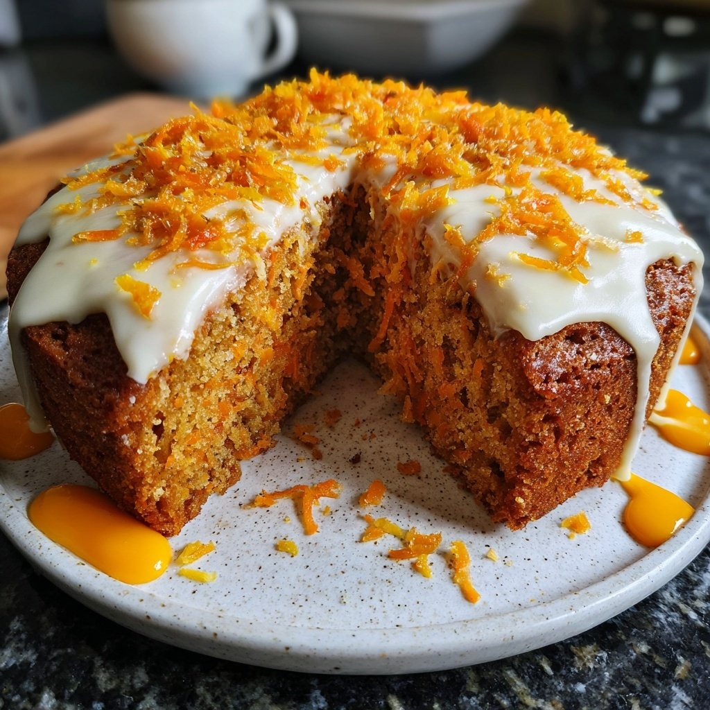 Karottenkuchen Mit Orange