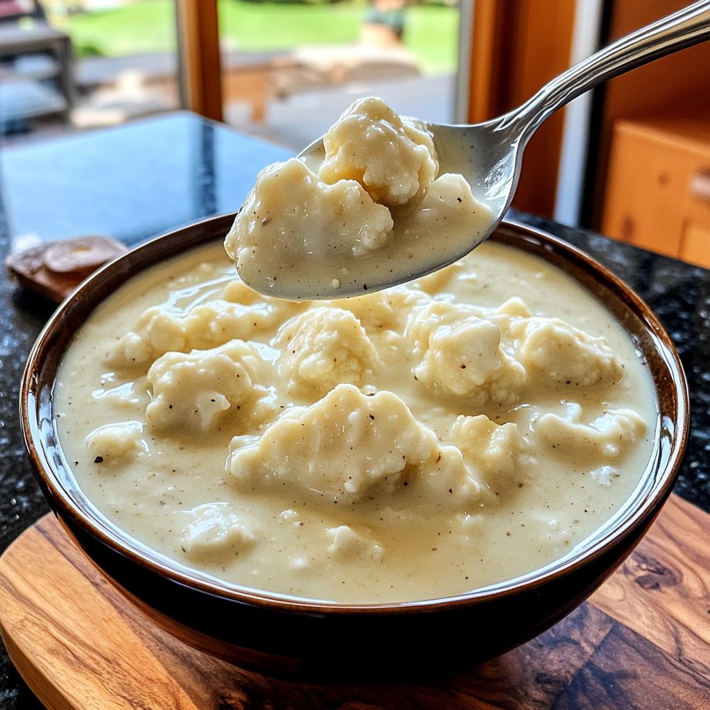 Blumenkohlsuppe als Low Carb Rezept