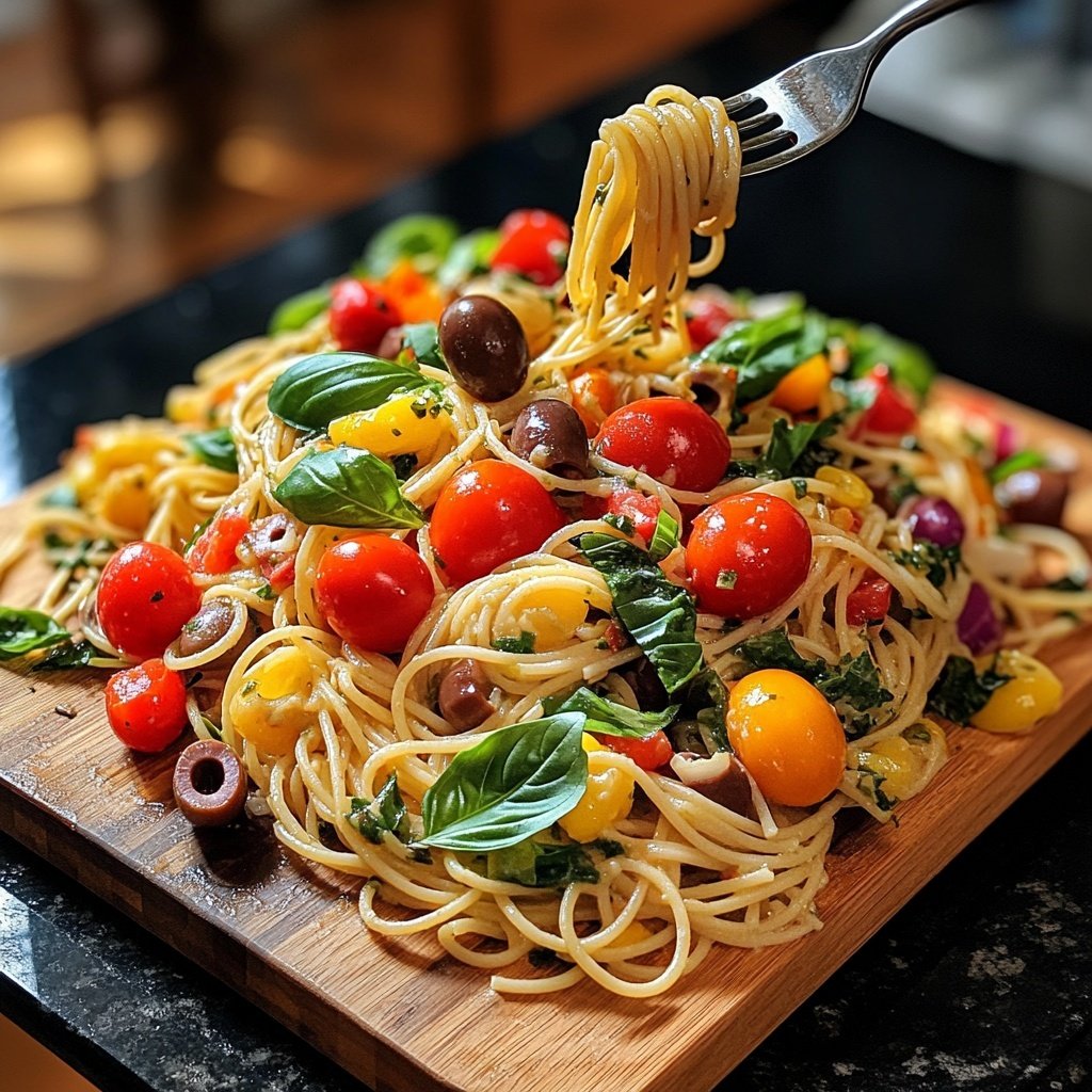 Italienischer Spaghetti-Salat