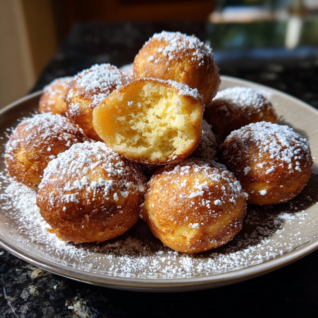 Quarkbällchen fluffig