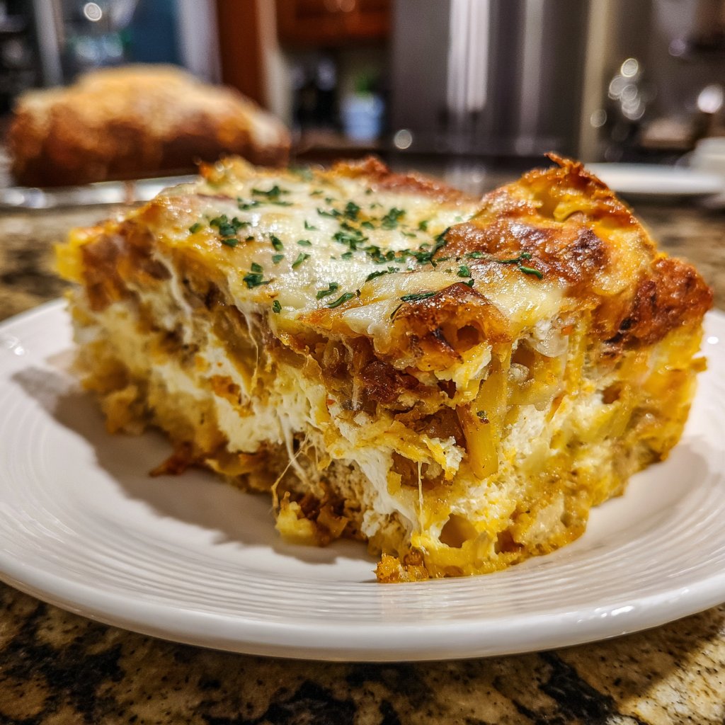 Abendessen mit Auflauf