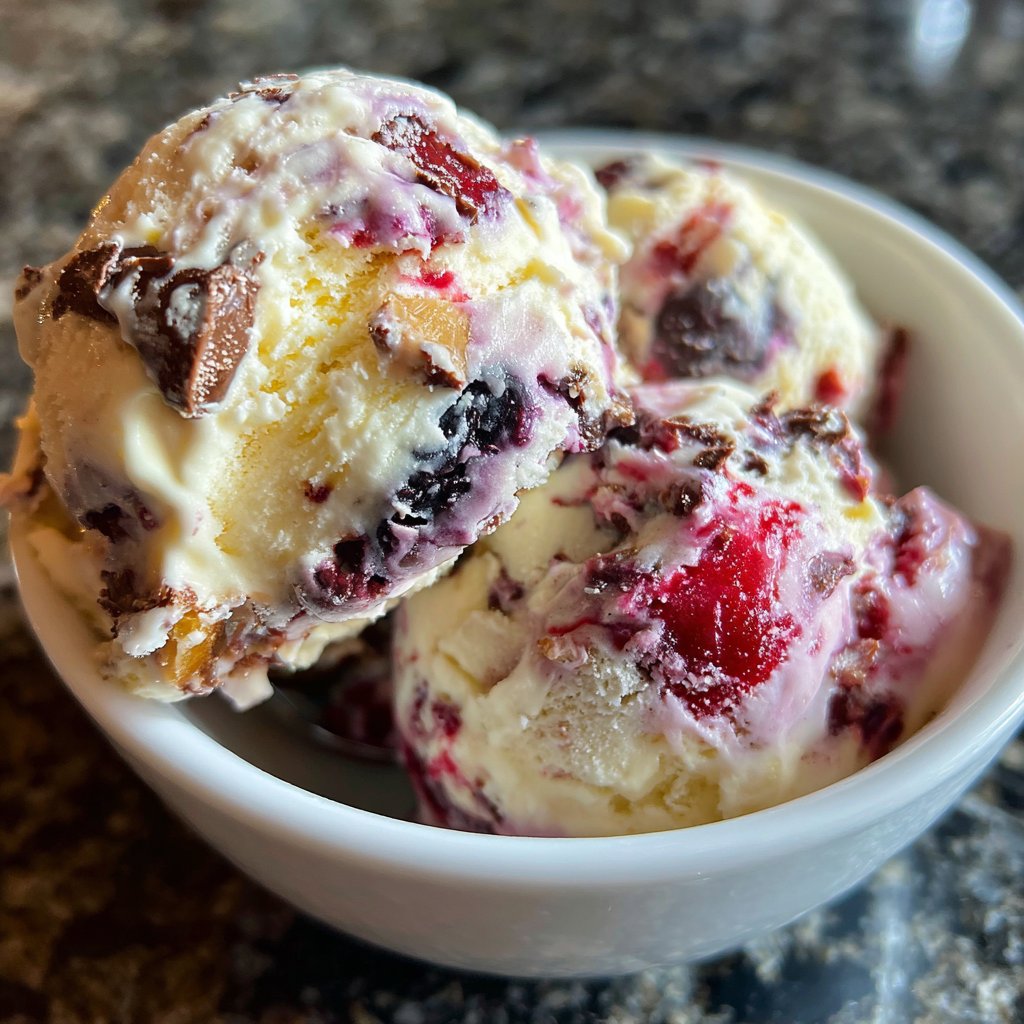 Eis Mit Früchten Selber Machen