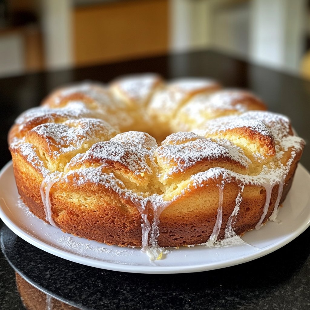 Zitronenkuchen saftig und aromatisch
