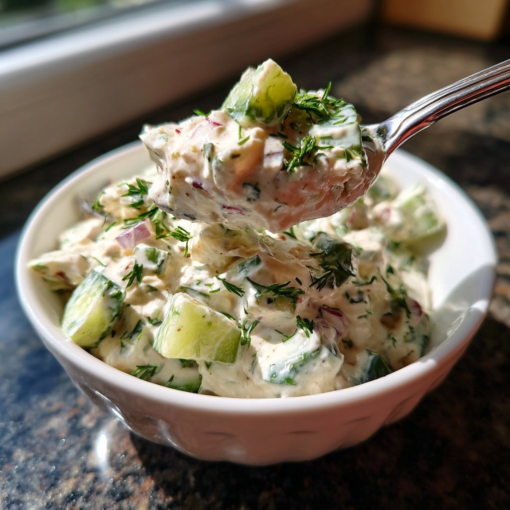Schnell & Einfach 10-Minuten-Eiersalat mit Joghurt