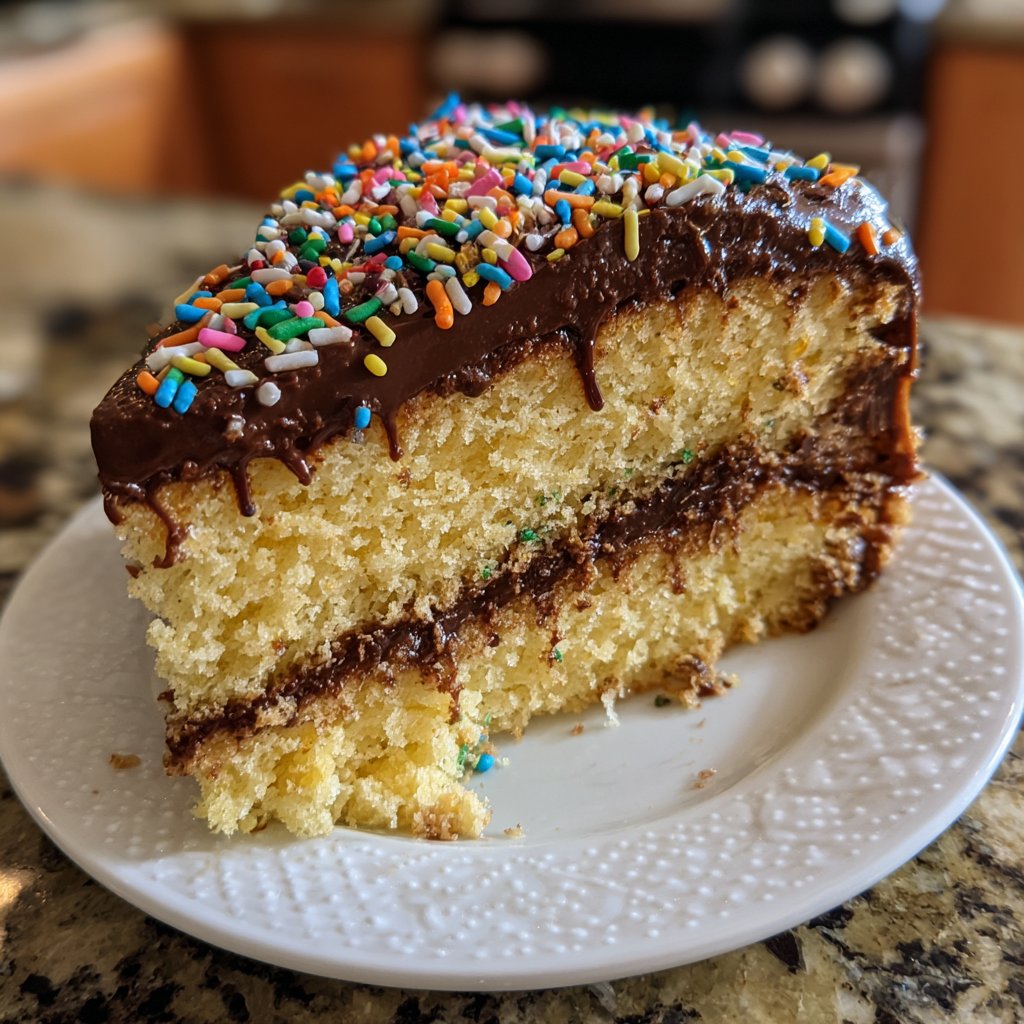 Geburtstagskuchen saftig