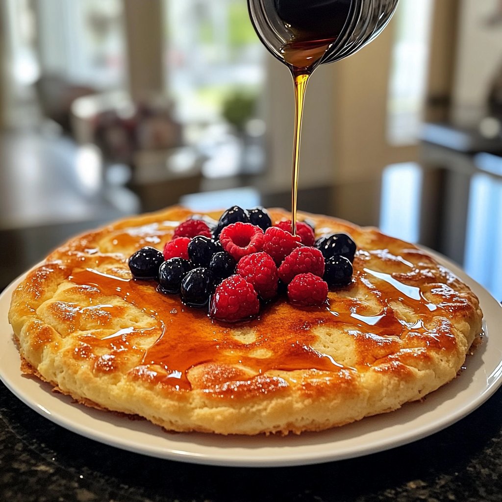 Pfannkuchen zum Frühstück